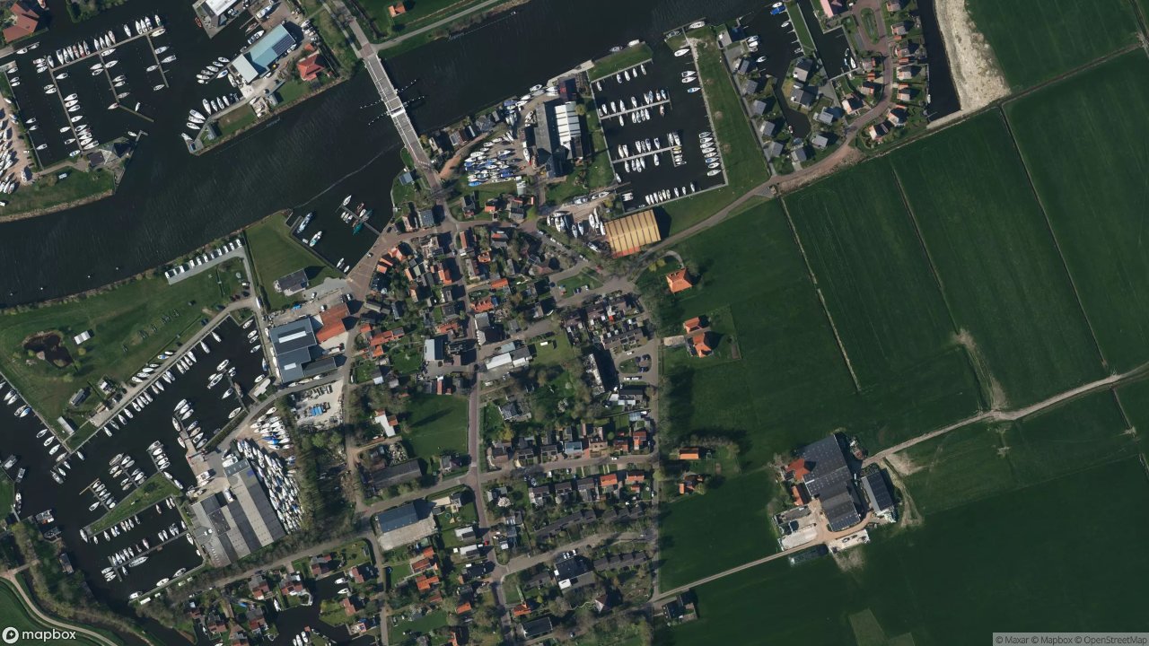 Satellietfoto 8721GG Warns