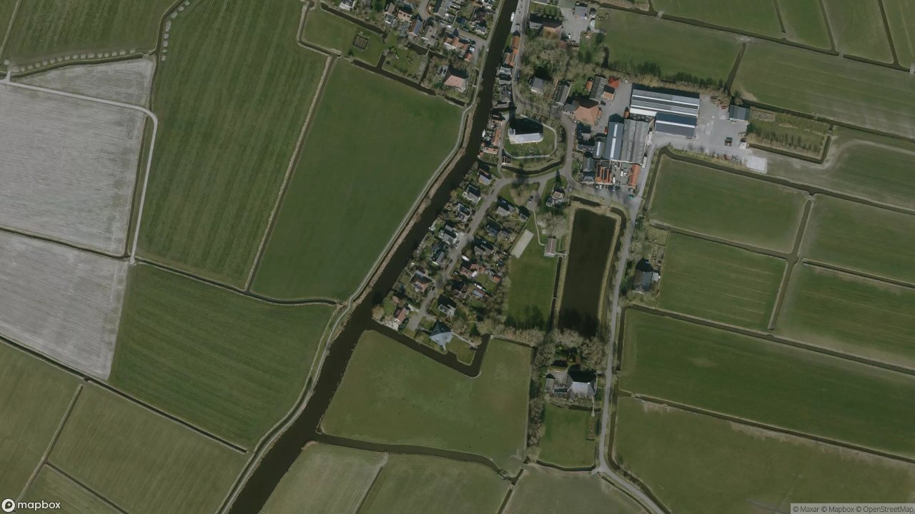 Satellietfoto 8742KG Burgwerd