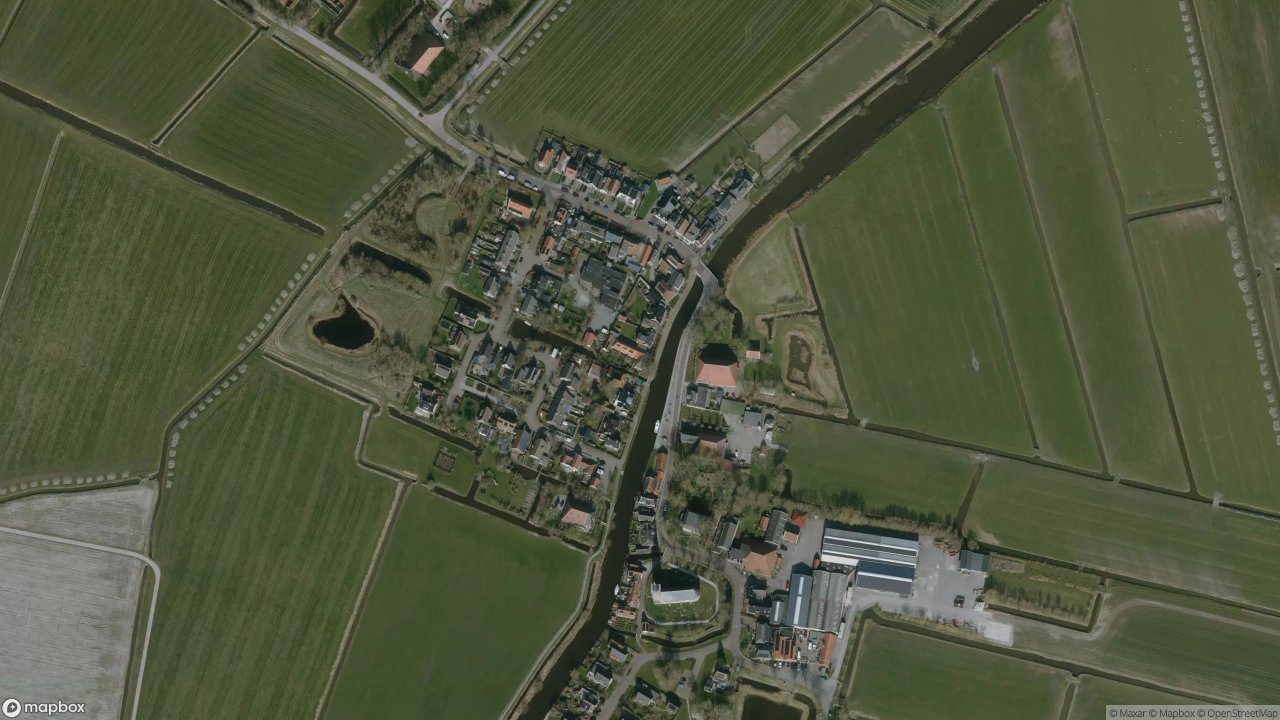 Satellietfoto 8742KP Burgwerd