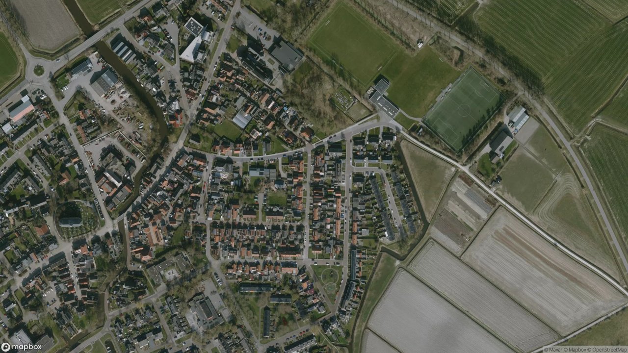 Satellietfoto 8748AK Witmarsum