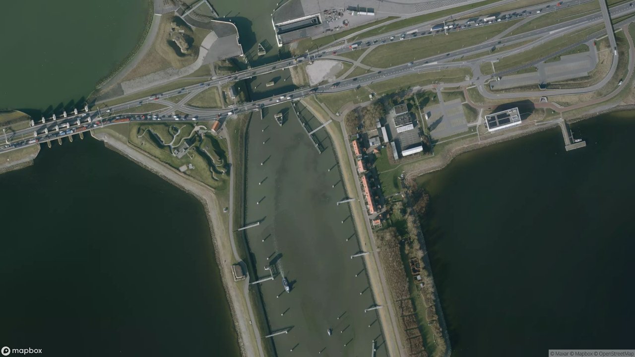 Satellietfoto 8752TP Kornwerderzand