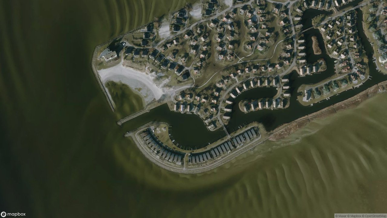 Satellietfoto 8754DH Makkum