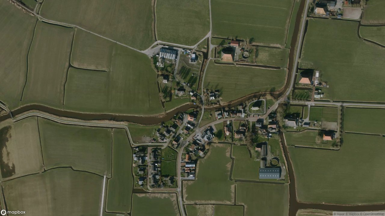 Satellietfoto 8761PC Ferwoude