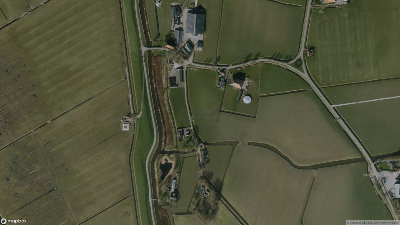 Satellietfoto 8761PE Ferwoude