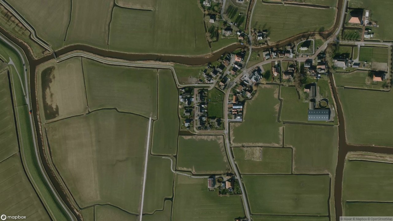 Satellietfoto 8761PK Ferwoude