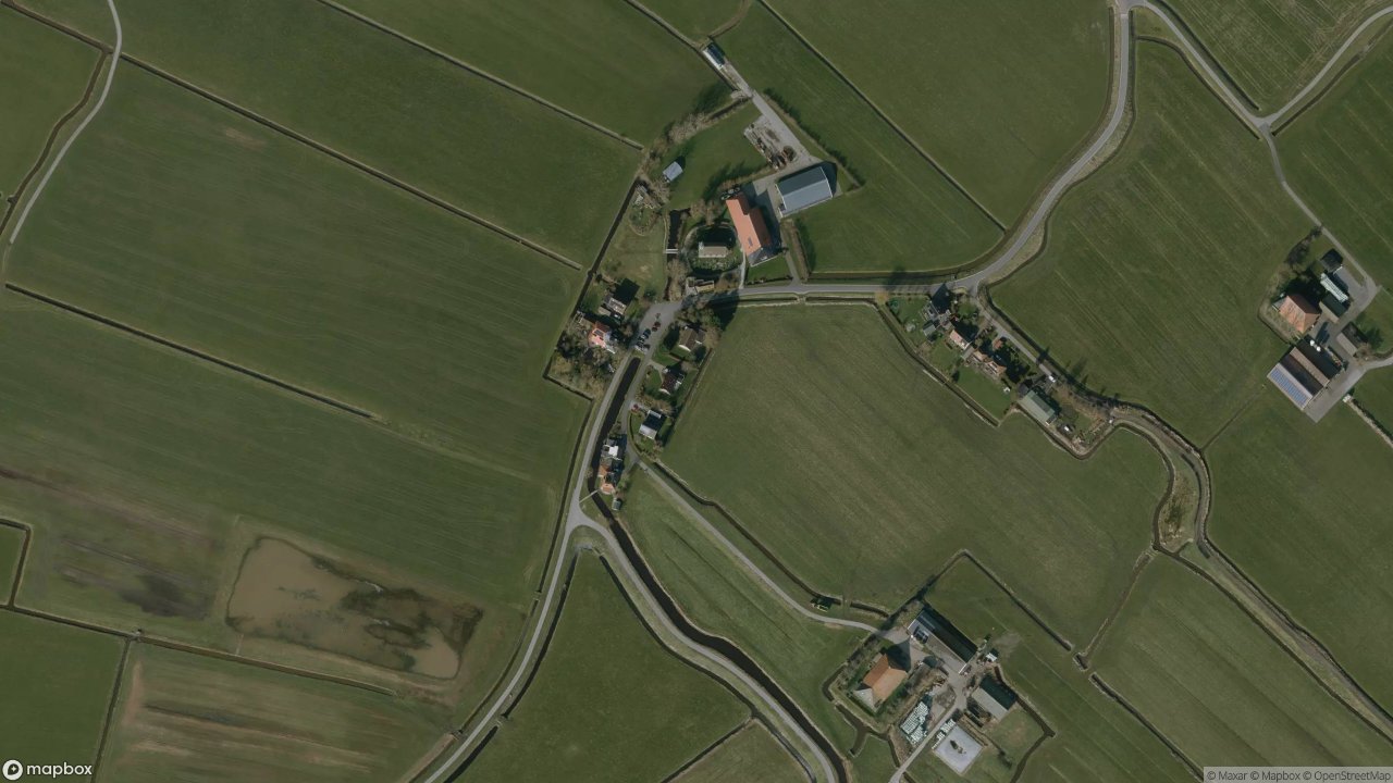 Satellietfoto 8762PL Hieslum
