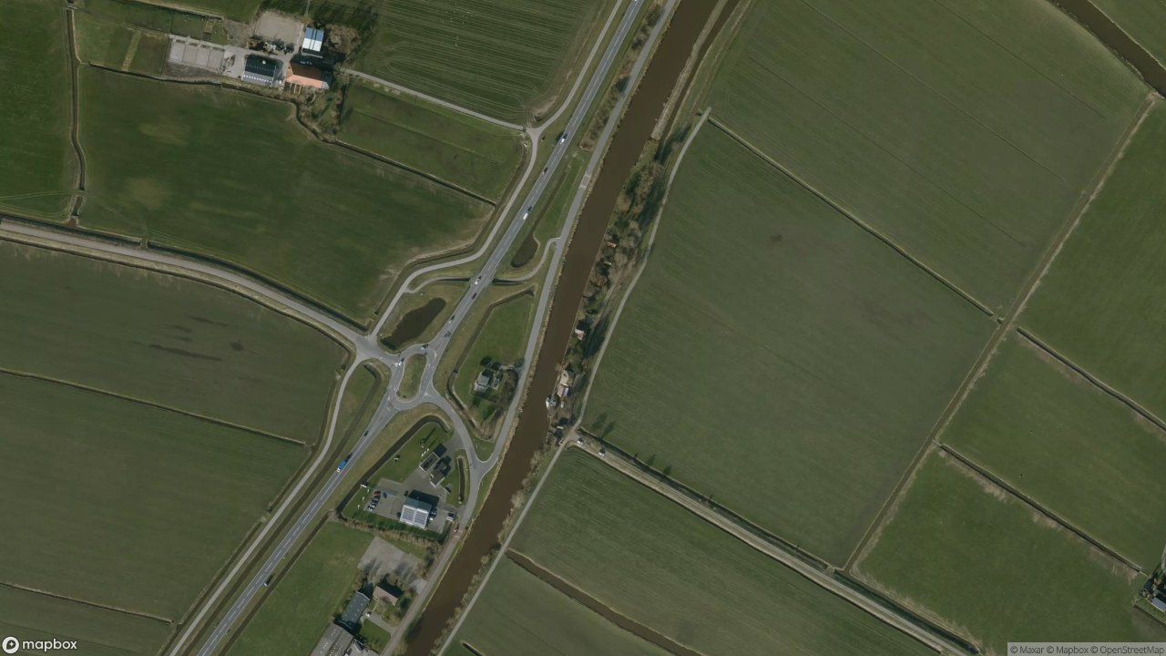 Satellietfoto 8764PV Dedgum
