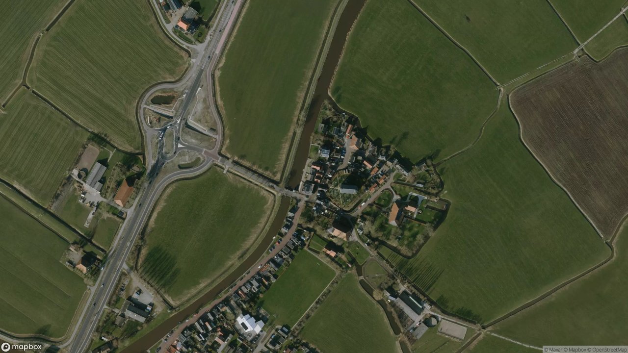 Satellietfoto 8765LJ Tjerkwerd