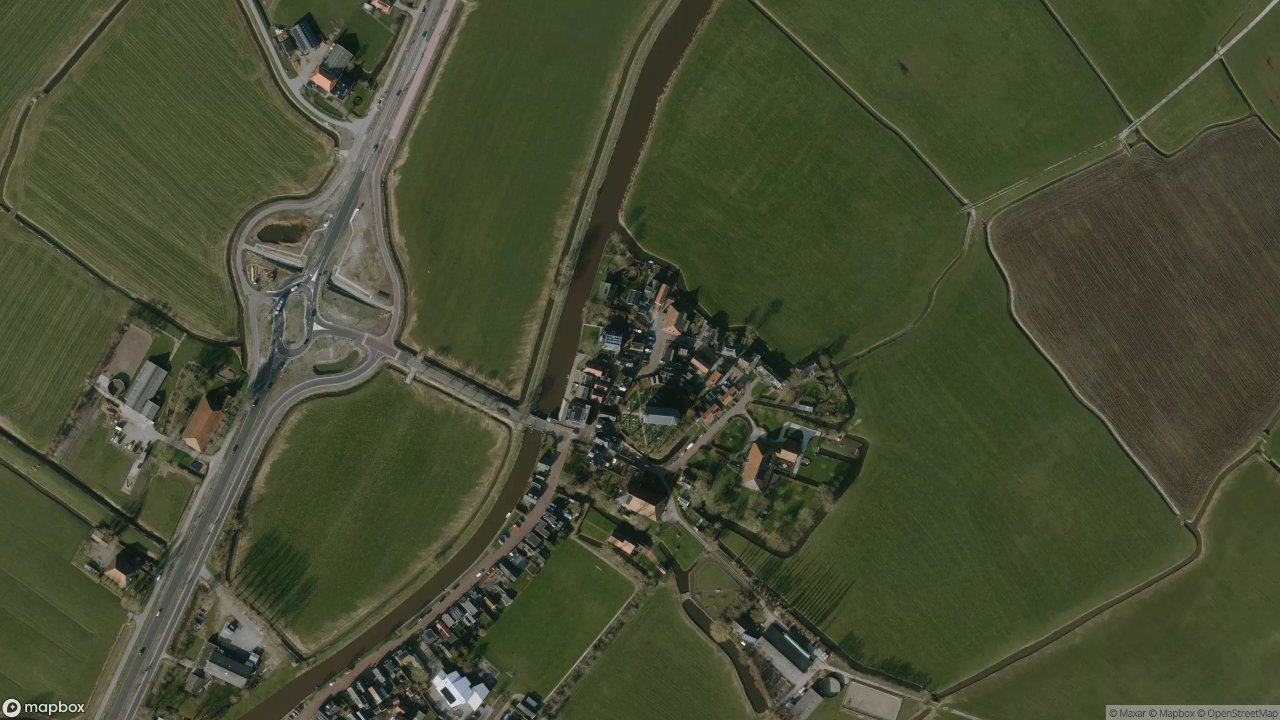 Satellietfoto 8765LK Tjerkwerd