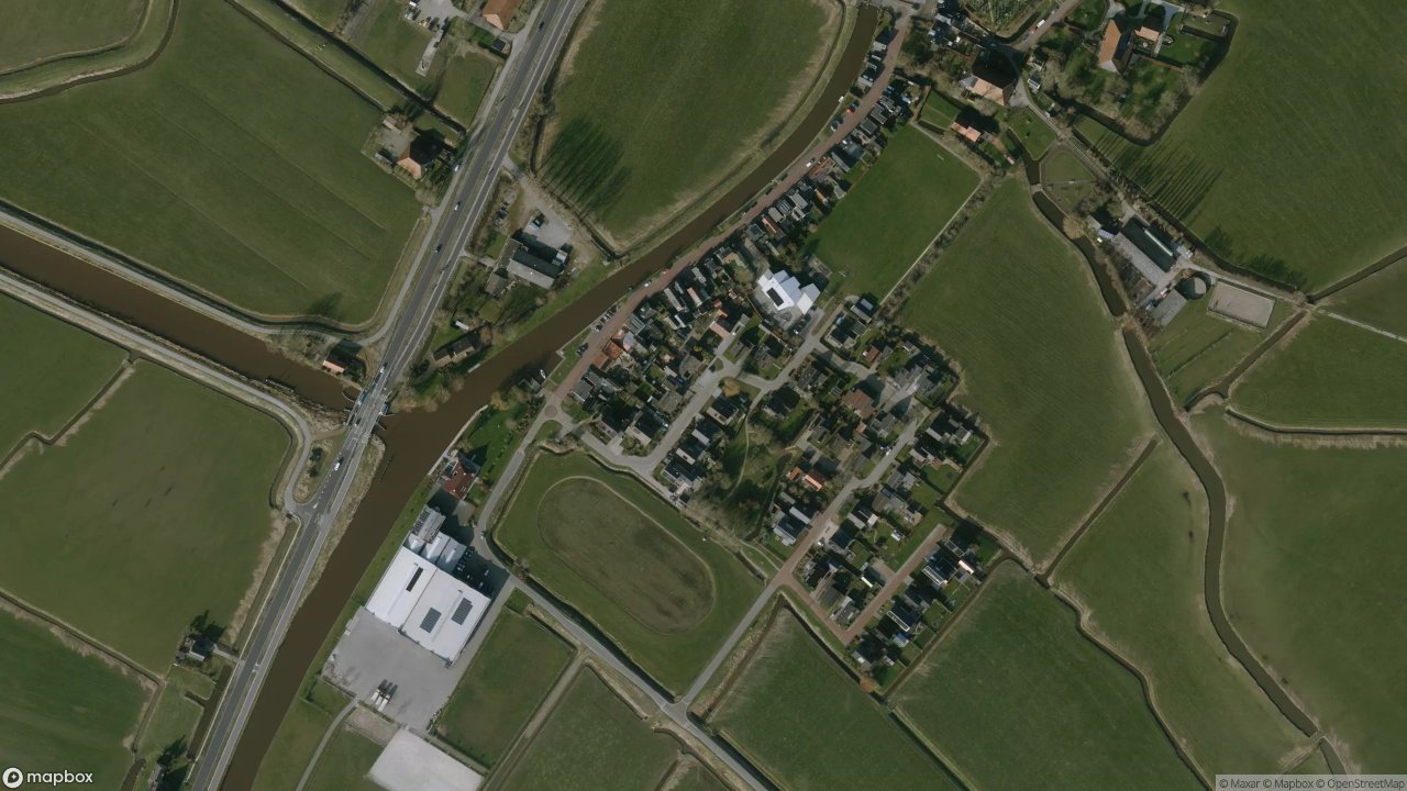 Satellietfoto 8765LV Tjerkwerd