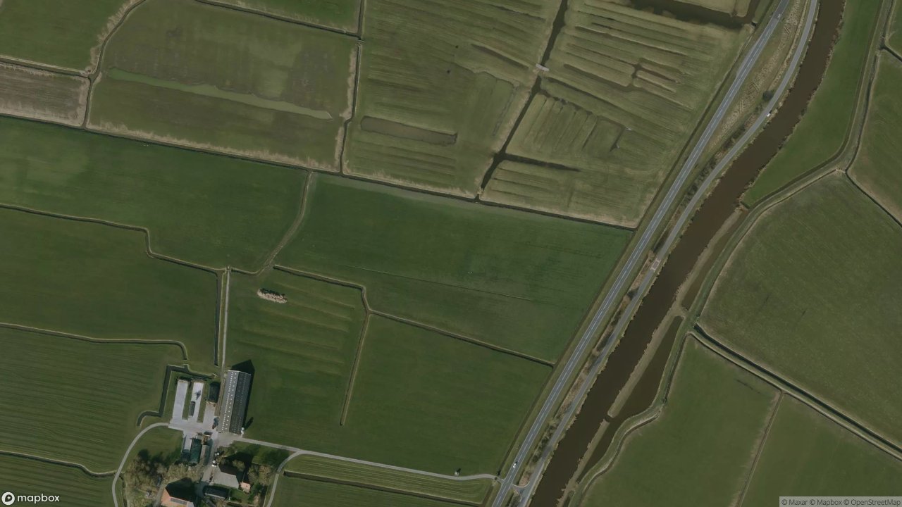 Satellietfoto 8765PD Tjerkwerd