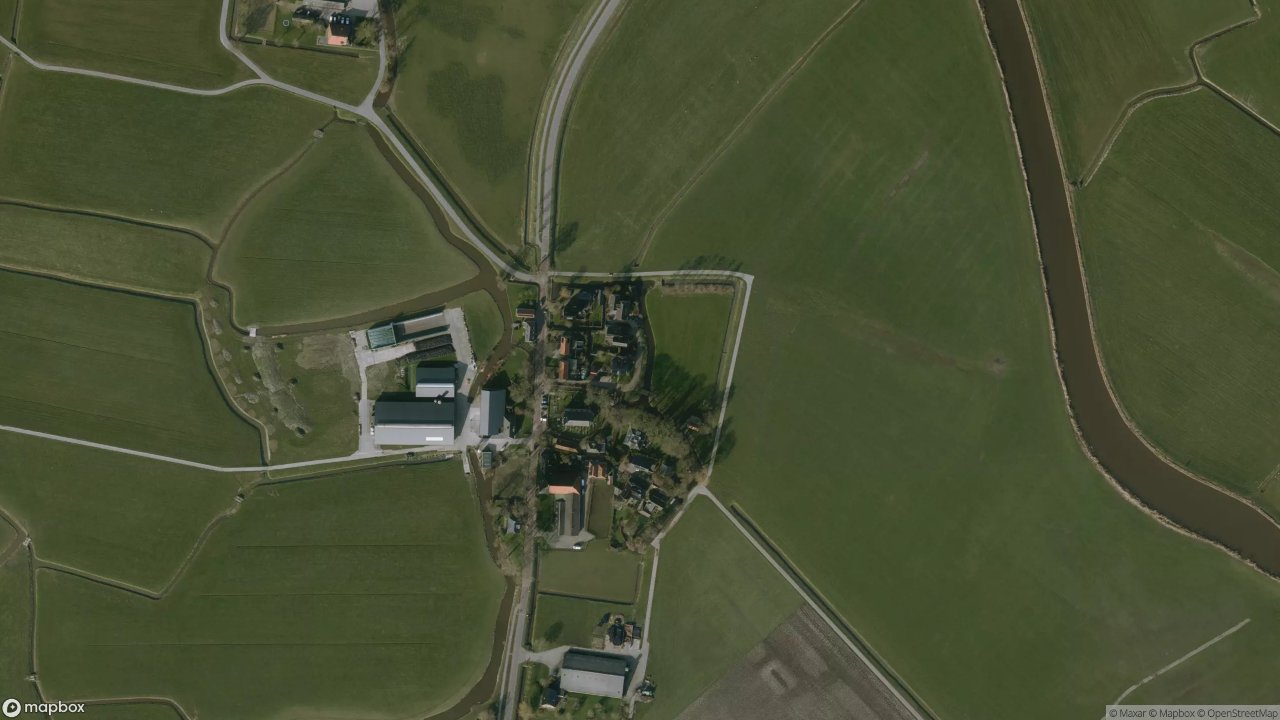 Satellietfoto 8774PD Wolsum