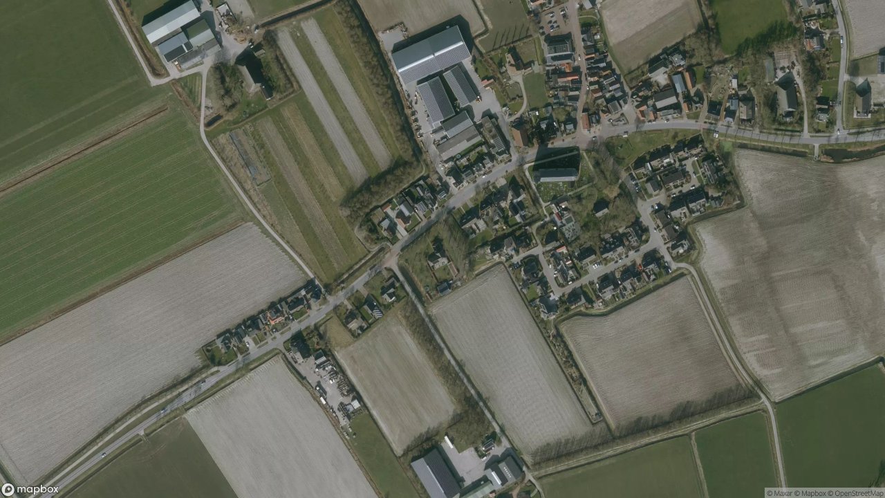 Satellietfoto 8854AA Oosterbierum