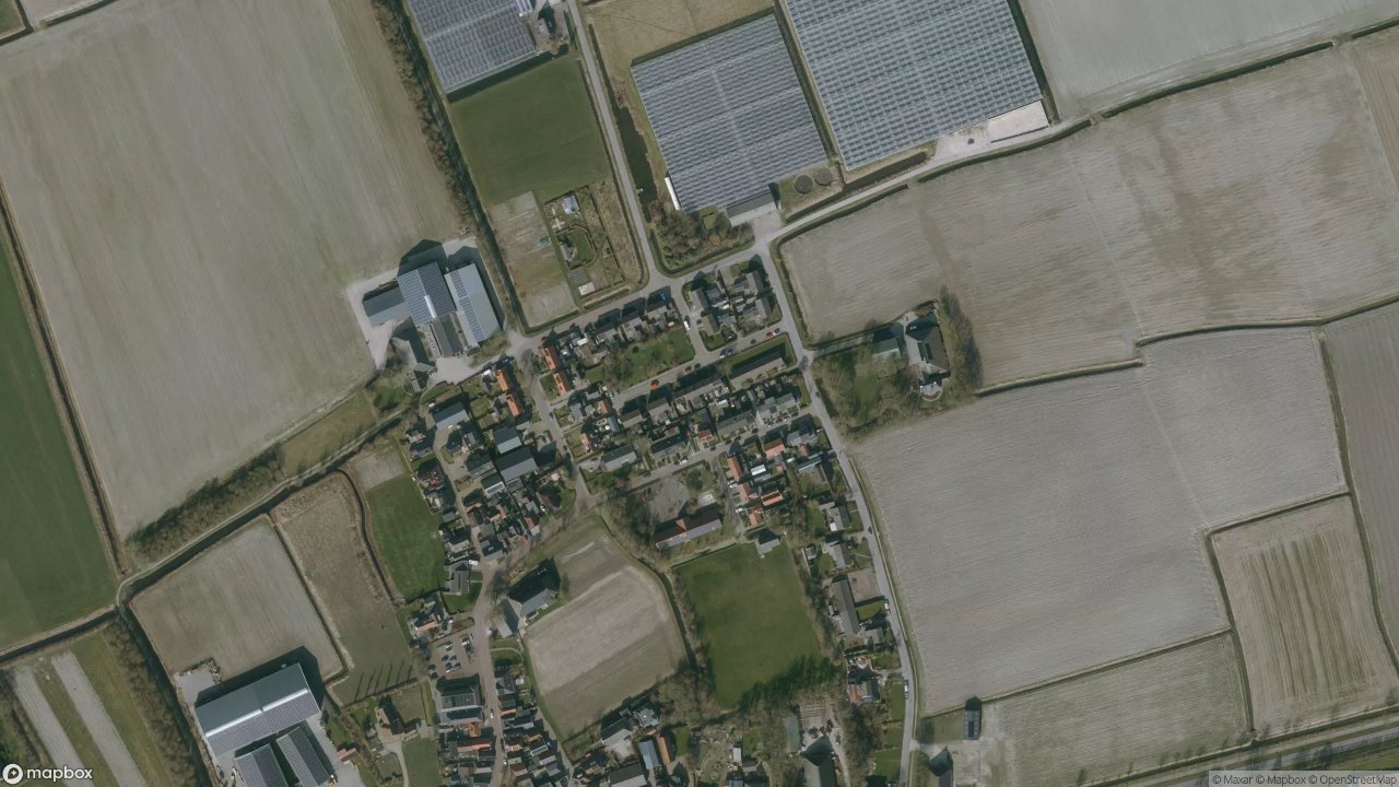 Satellietfoto 8854AM Oosterbierum