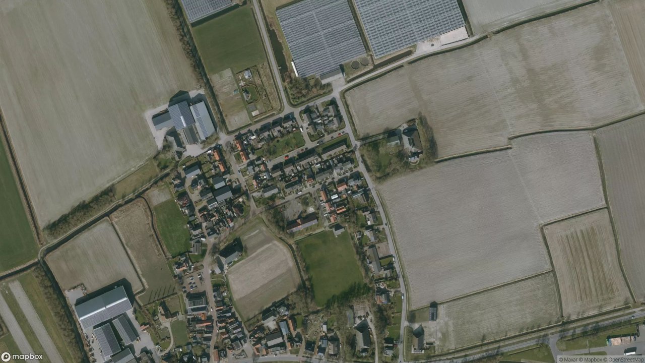 Satellietfoto 8854AN Oosterbierum