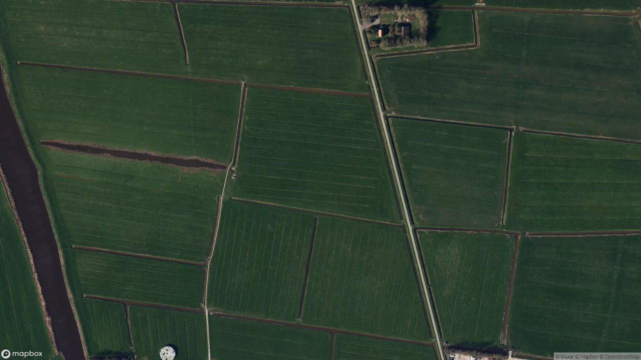 Satellietfoto 9004XZ Warstiens