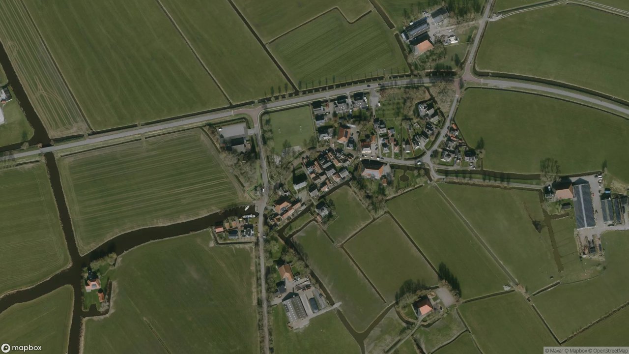 Satellietfoto 9013CE Poppenwier