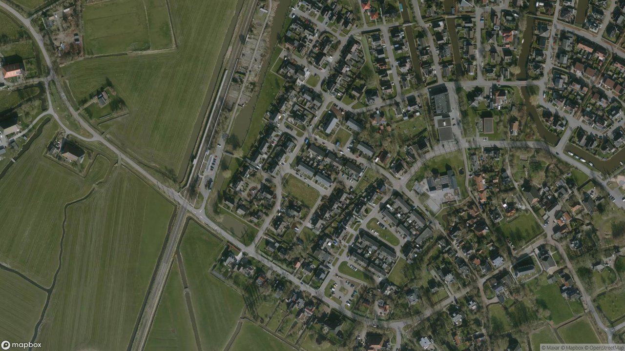 Satellietfoto 9022AK Mantgum