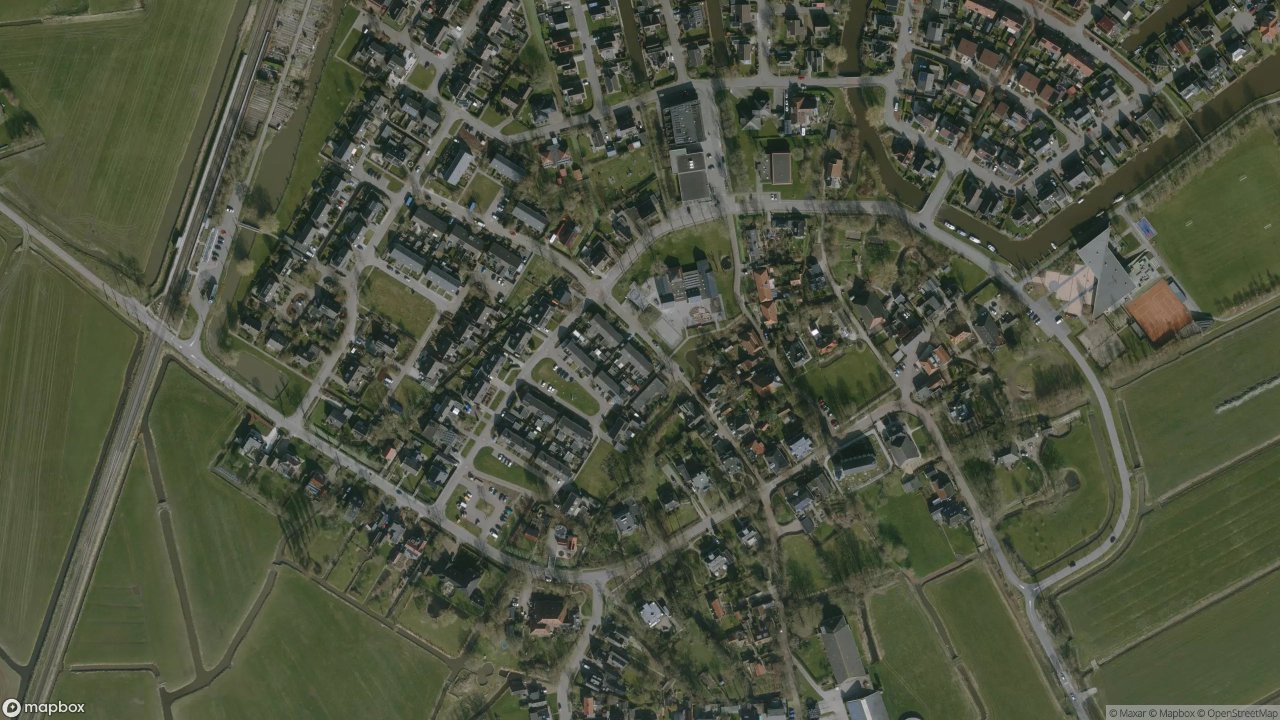 Satellietfoto 9022AL Mantgum