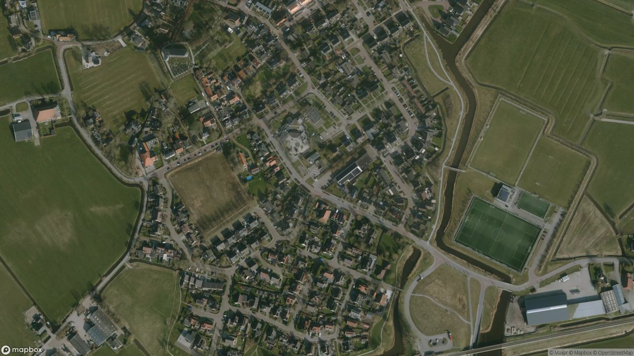 Satellietfoto 9033WJ Deinum