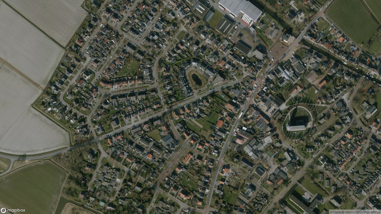 Satellietfoto 9036MZ Menaam