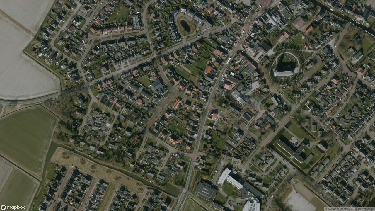 Satellietfoto 9036NC Menaam