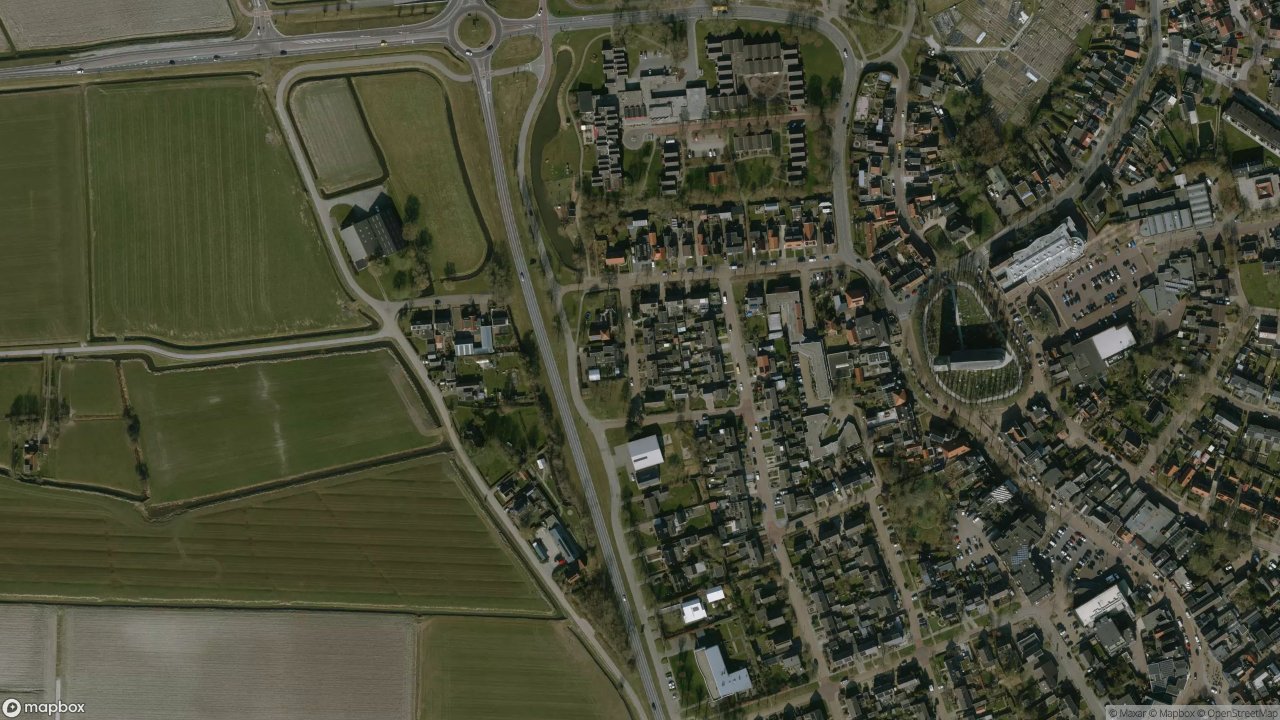 Satellietfoto 9051AJ Stiens