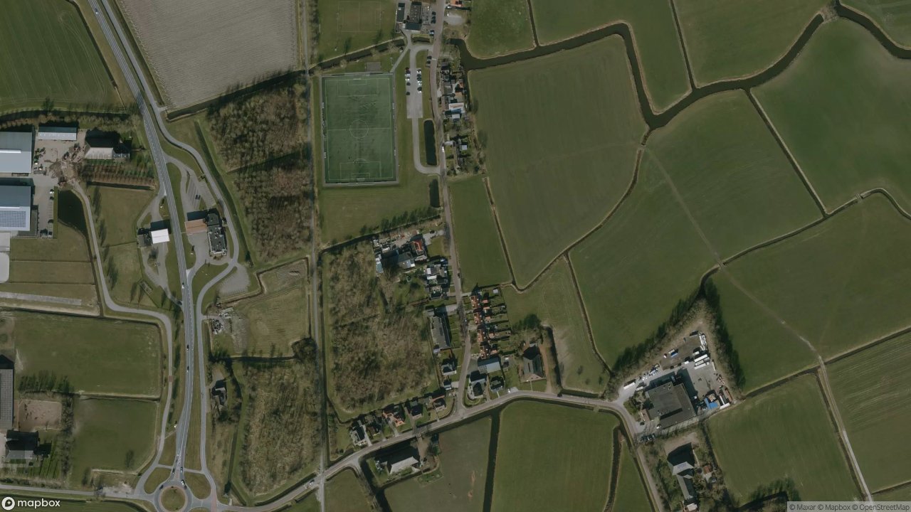 Satellietfoto 9057RD Jelsum