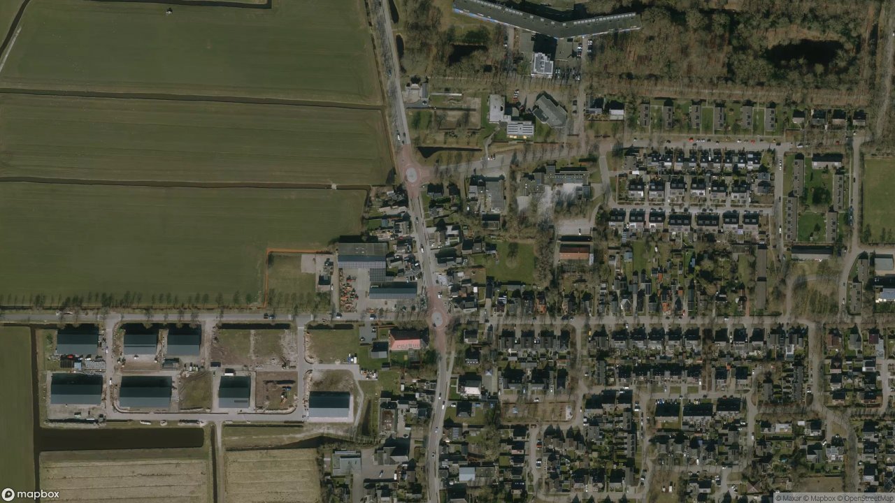 Satellietfoto 9062EE Oentsjerk