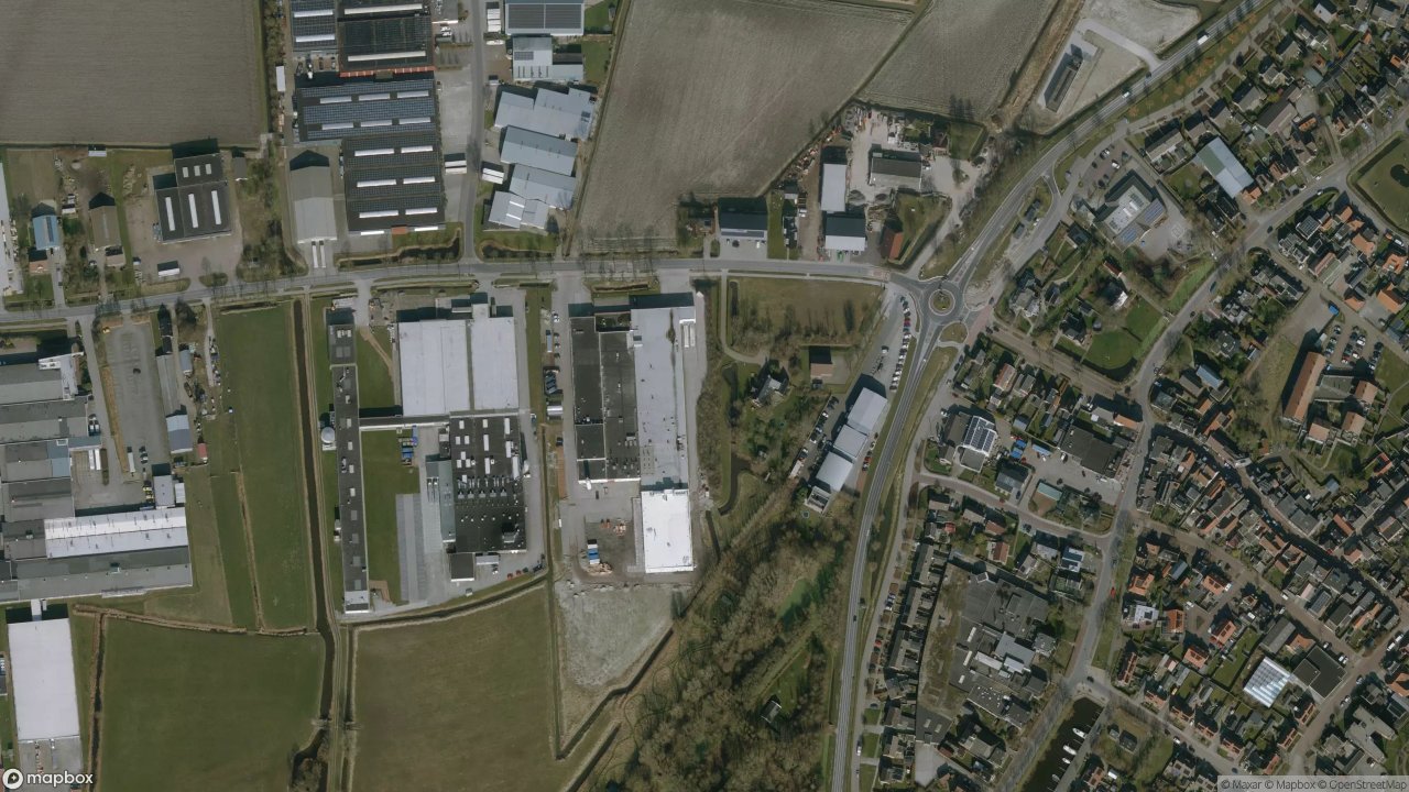 Satellietfoto 9074AG Hallum