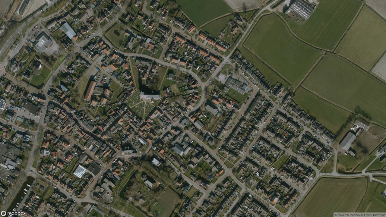 Satellietfoto 9074AN Hallum