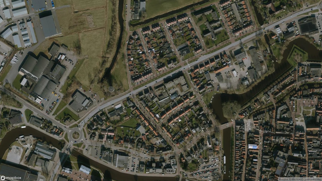 Satellietfoto 9101AE Dokkum