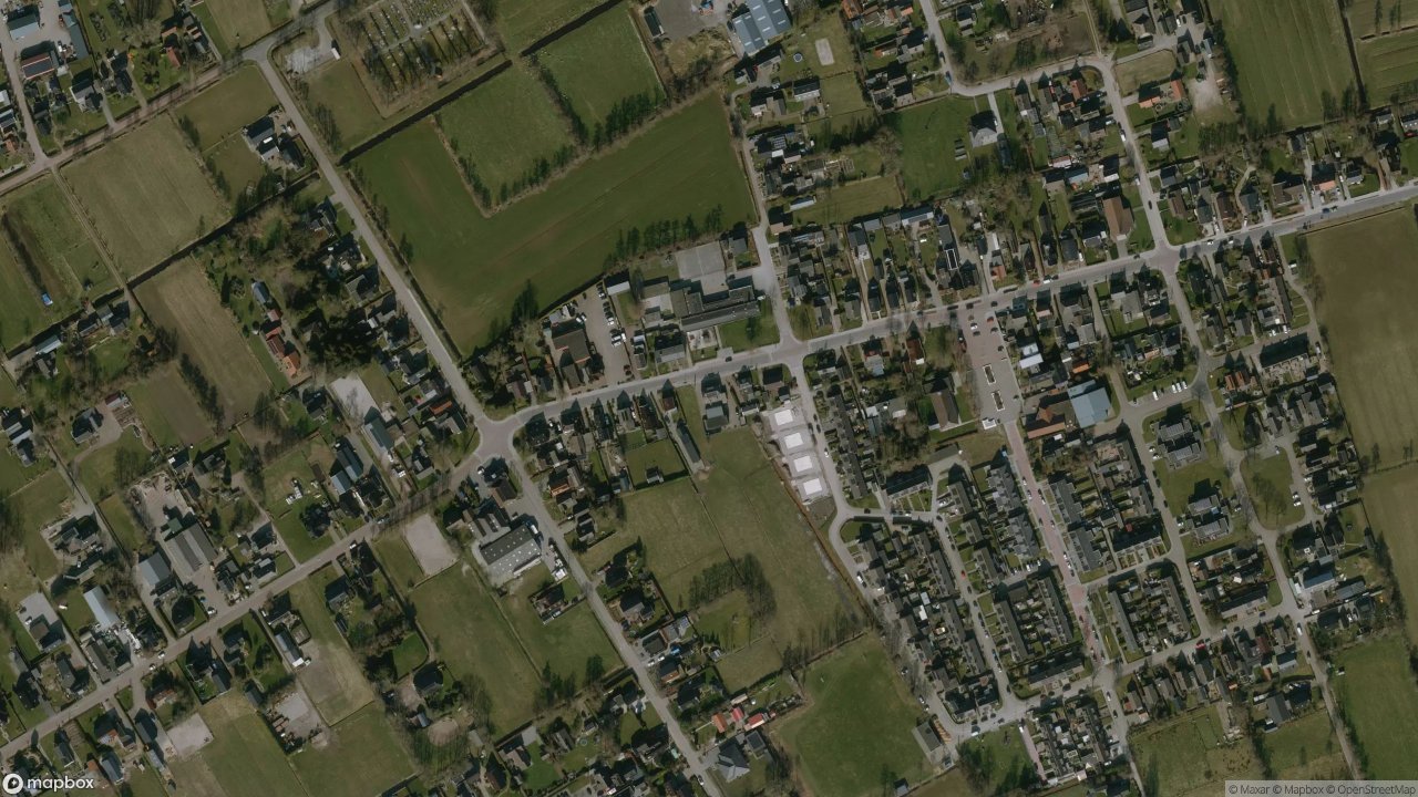 Satellietfoto 9108ME Broeksterwâld