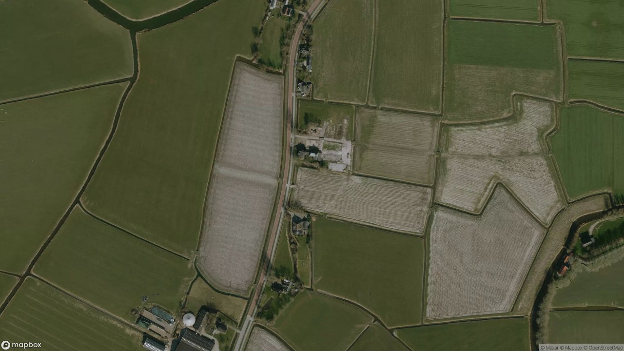 Satellietfoto 9121CA Aalsum