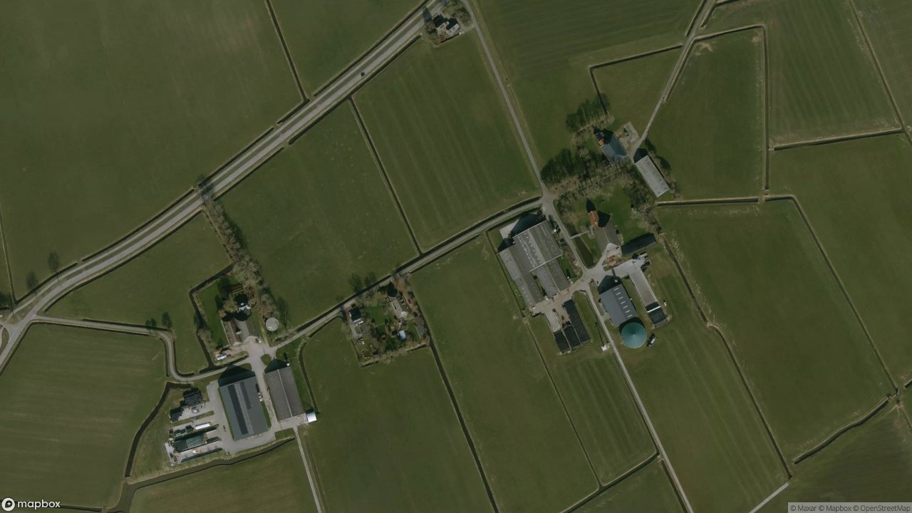 Satellietfoto 9121CE Aalsum