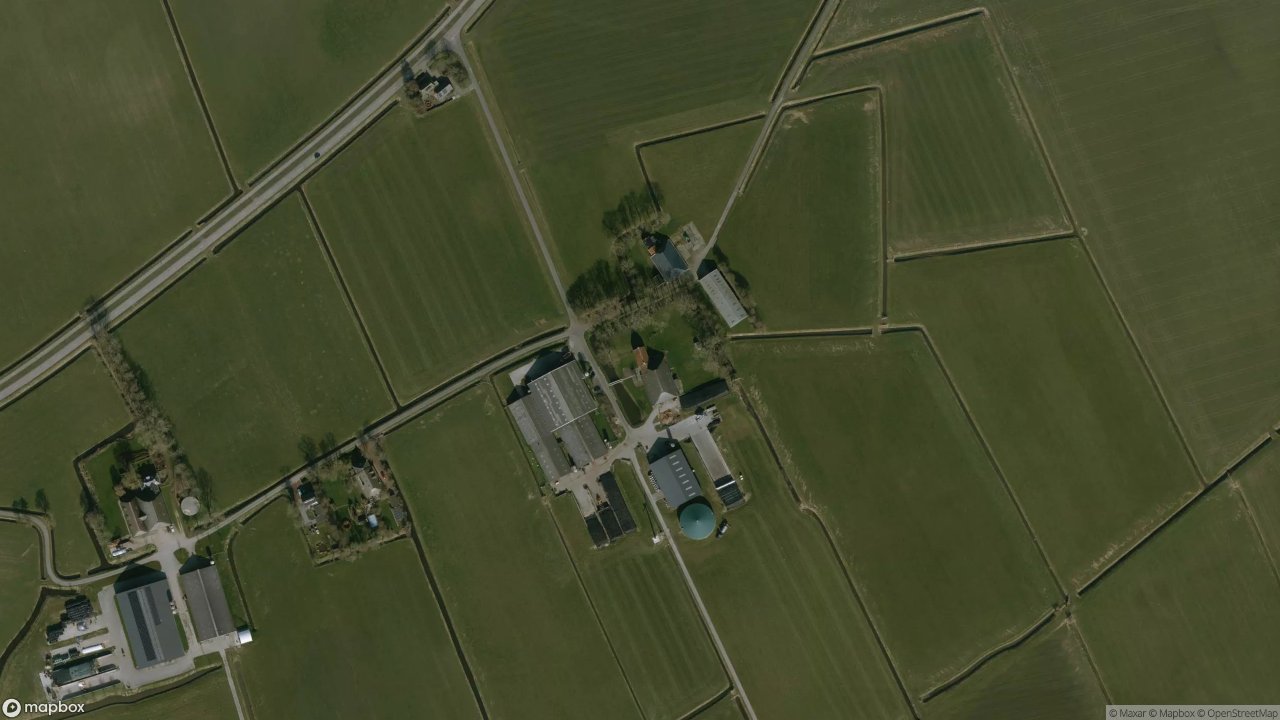 Satellietfoto 9121CG Aalsum