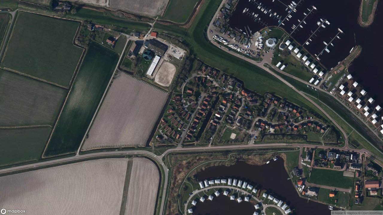 Satellietfoto 9133DE Eanjum