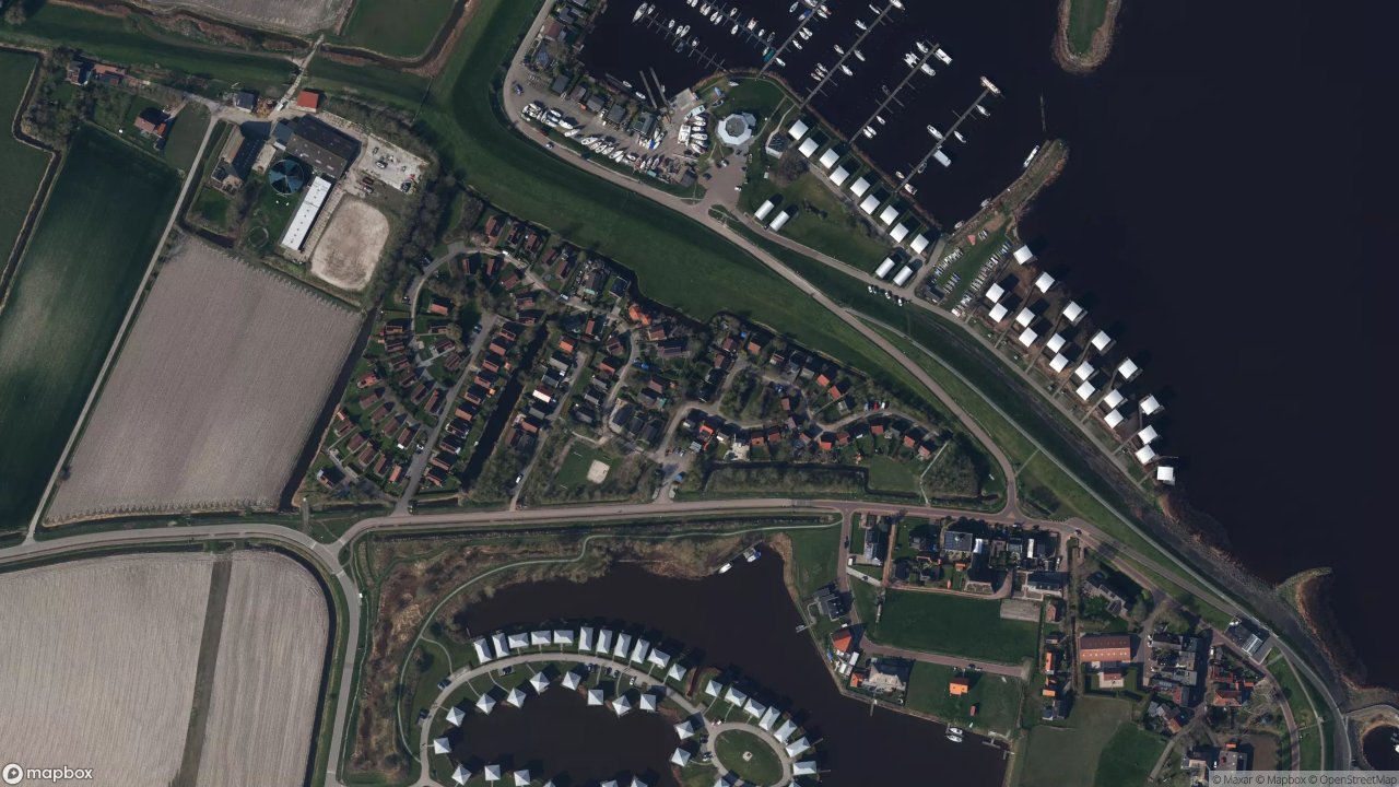 Satellietfoto 9133DG Eanjum