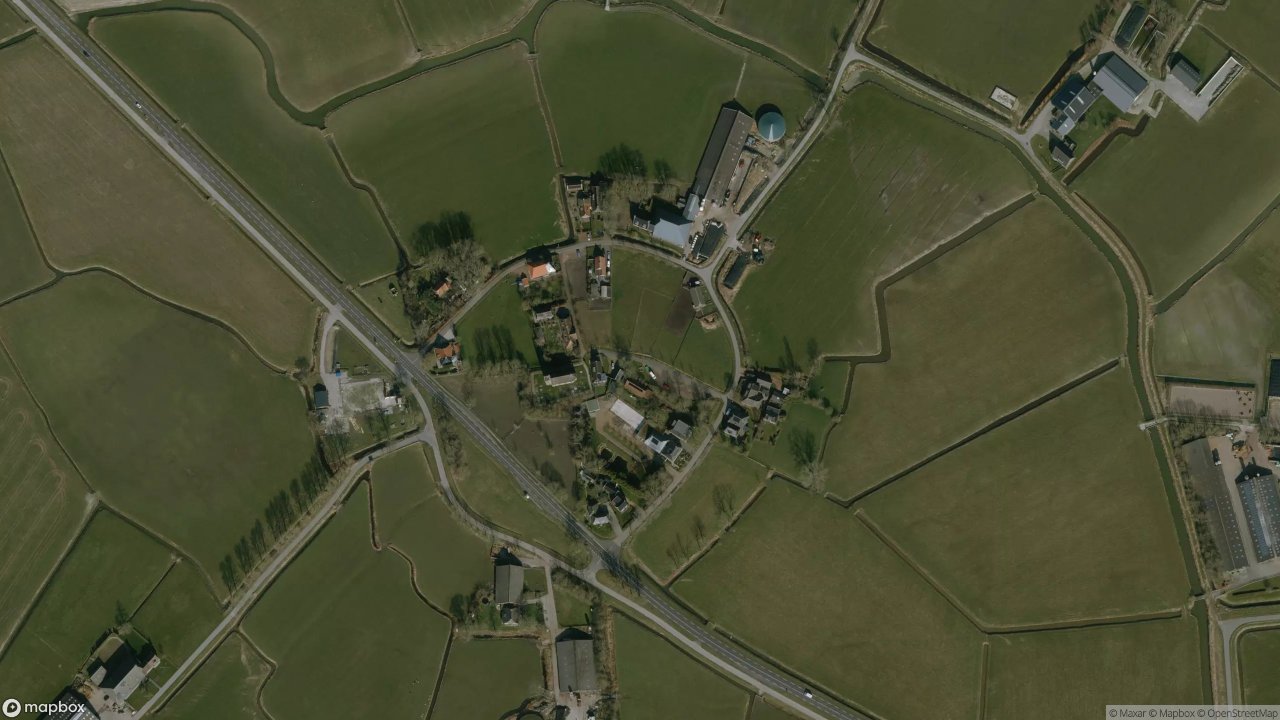 Satellietfoto 9154BC Foudgum