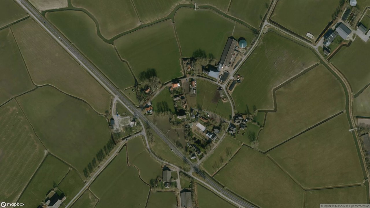 Satellietfoto 9154BD Foudgum