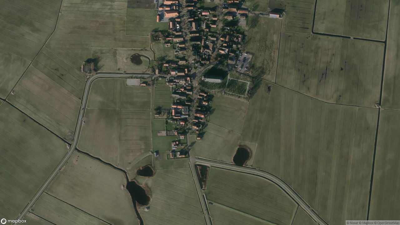 Satellietfoto 9161AG Hollum