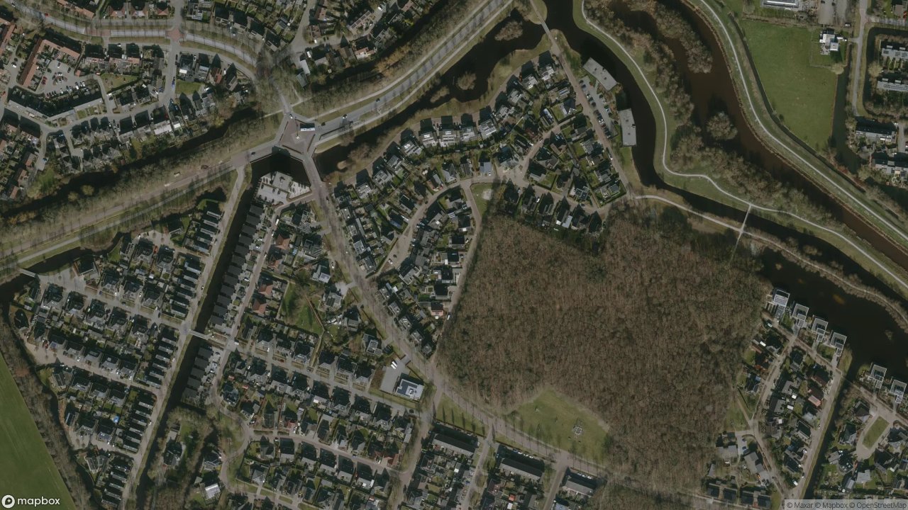 Satellietfoto 9205EG Drachten