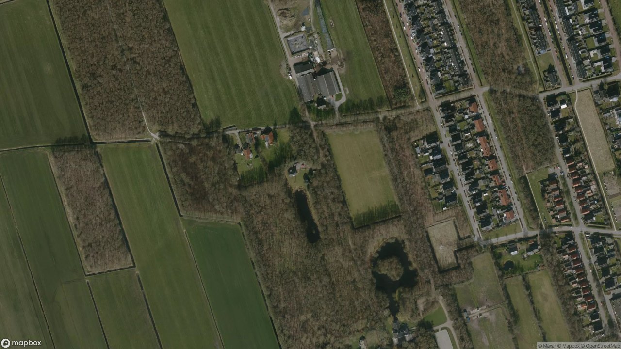 Satellietfoto 9212PA Boornbergum