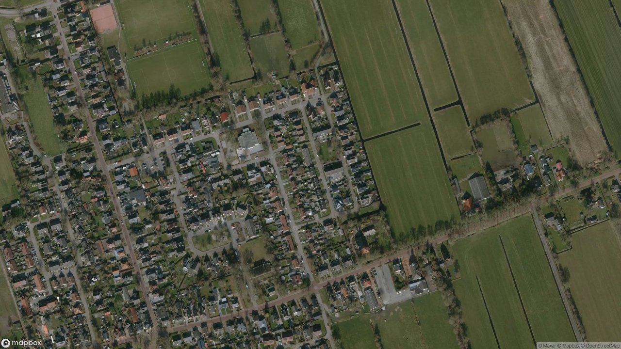 Satellietfoto 9212PE Boornbergum