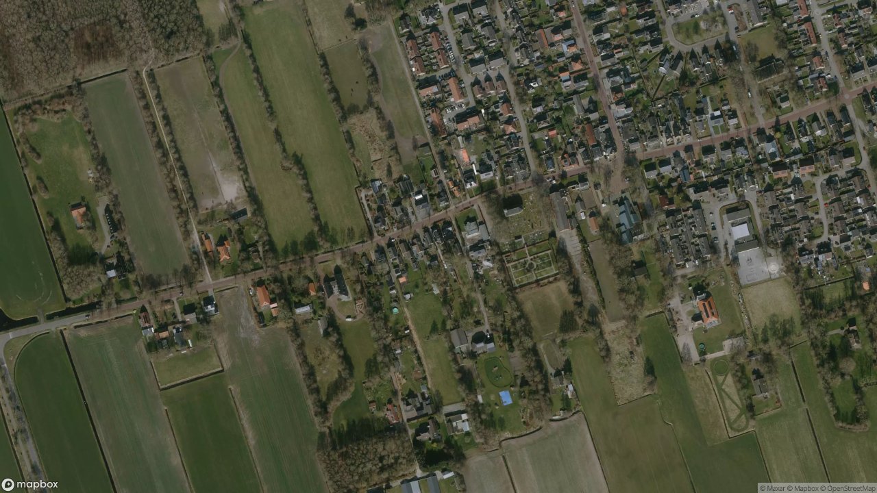 Satellietfoto 9212PK Boornbergum