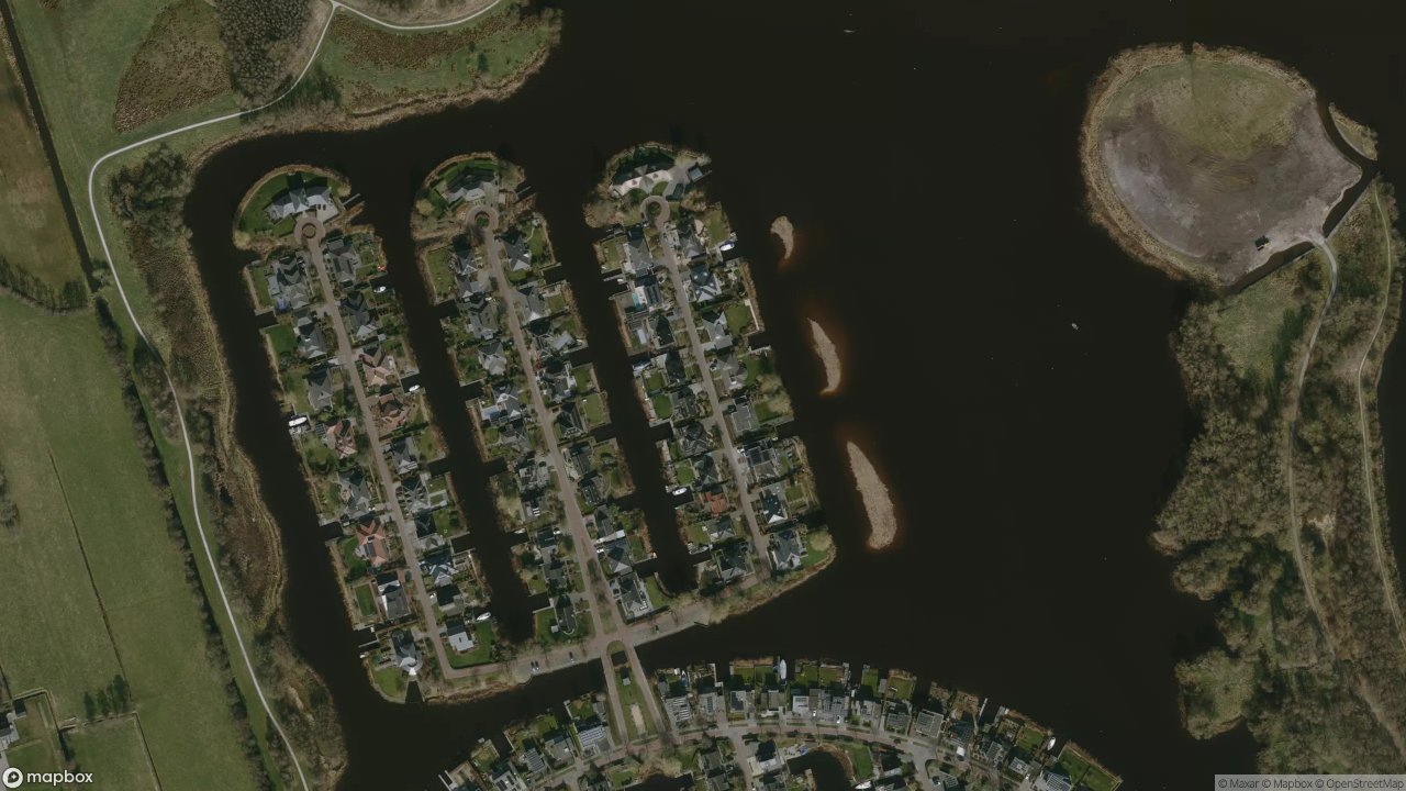 Satellietfoto 9213RG De Wilgen