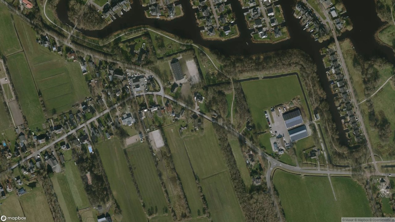 Satellietfoto 9213VD De Wilgen