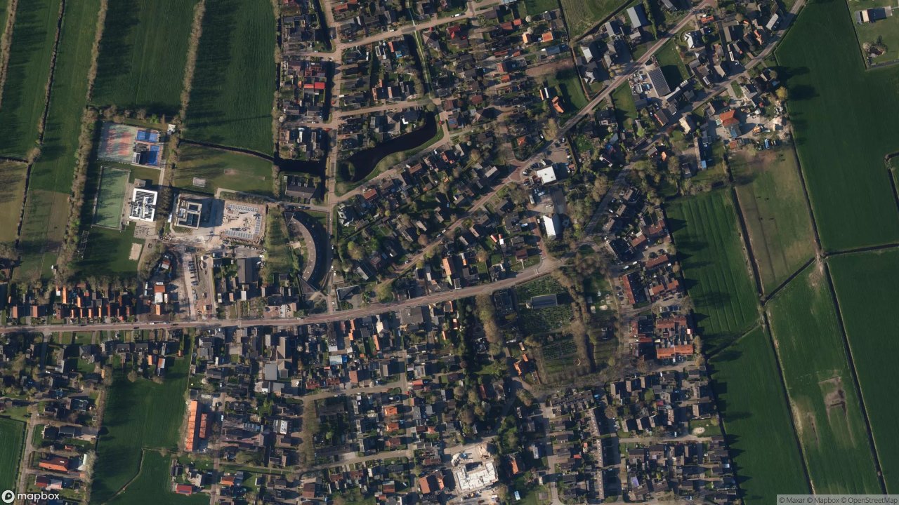 Satellietfoto 9216VA Oudega