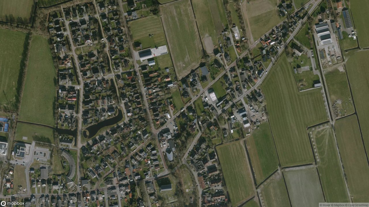 Satellietfoto 9216VH Oudega