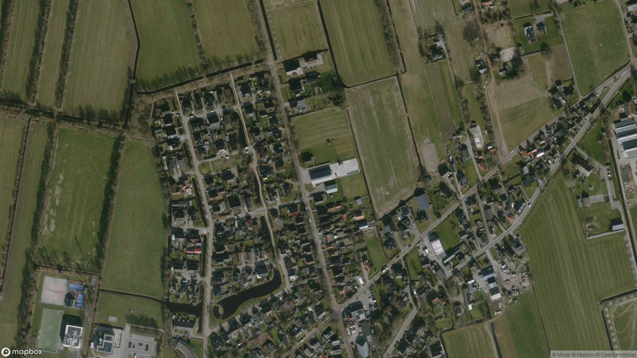 Satellietfoto 9216VK Oudega